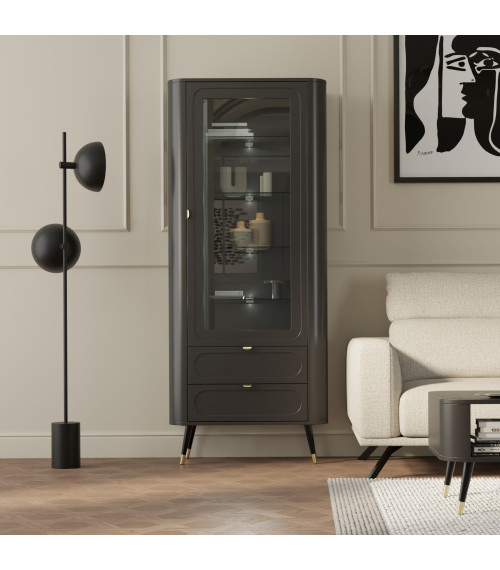 Witryna Blinx 1D2S - czarna