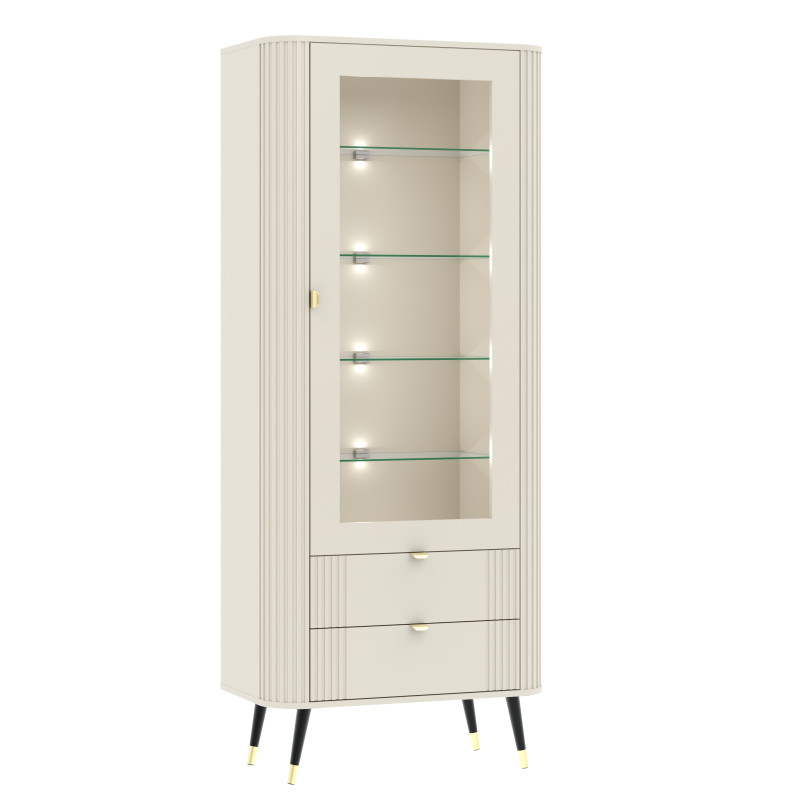 Witryna Onyx 1D2S - kaszmir