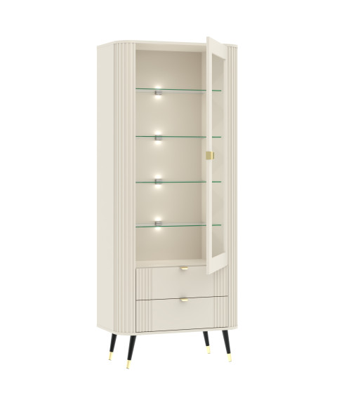 Witryna Onyx 1D2S - kaszmir