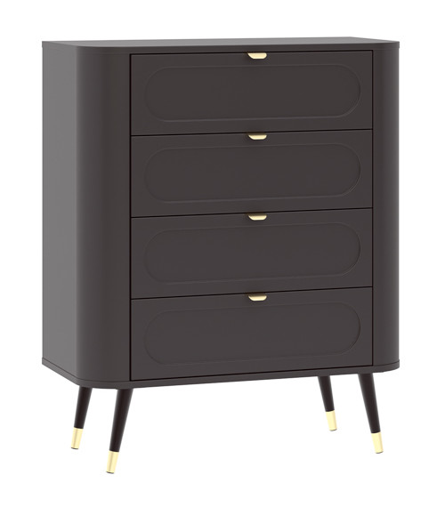 Komoda Blinx 4S - czarna