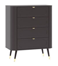 Komoda Blinx 4S - czarna