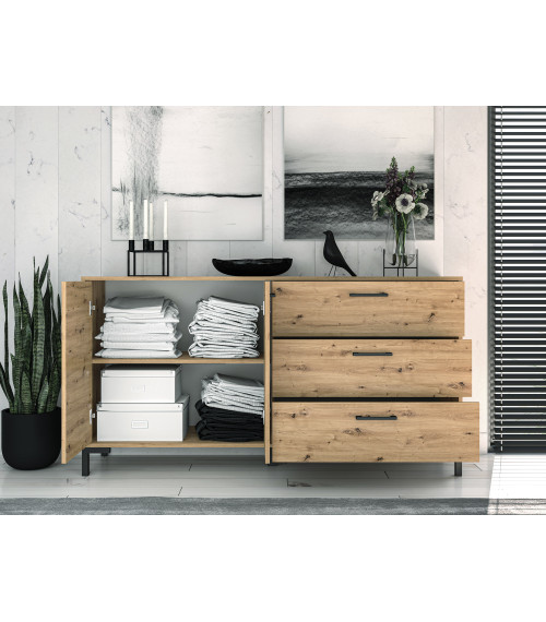 Nevio 13 Dąb artisan - komoda