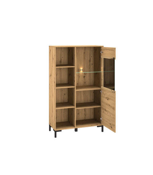 Nevio 19 Dąb artisan - witryna