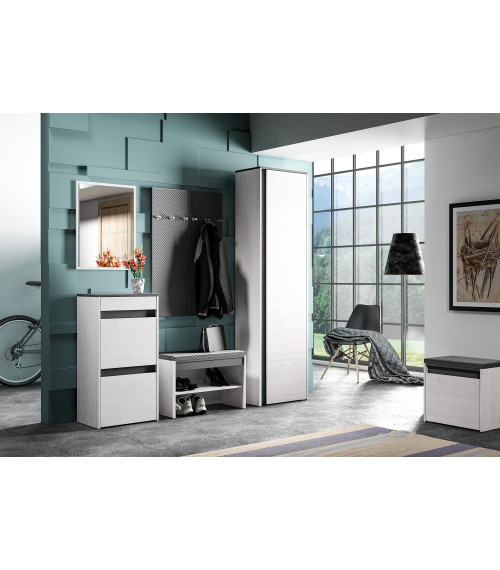 Hyga 10 wieszak tapicerowany