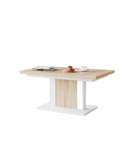 Ławostół rozkładany Orion - dąb sonoma / biały