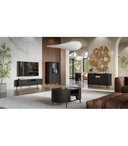 Zante ZA6 - ława czarny mat