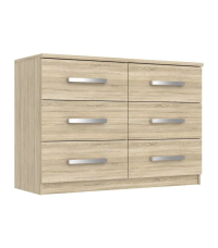 Komoda 6S Riviera - dąb sonoma