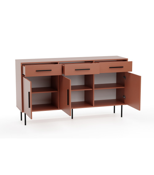 URAN komoda 3D3SZ - Koral