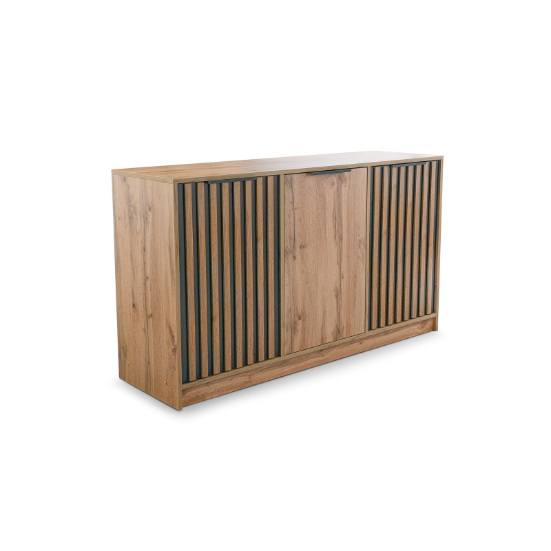 Bali LUX komoda D3 WOTAN/CZARNY