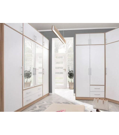 Nadstawka do szafy SMART 1 Dąb sonoma/Biały lux