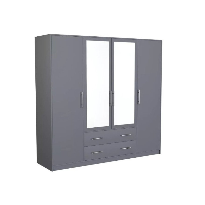 Szafa SMART 1 z lustrem Antracyt