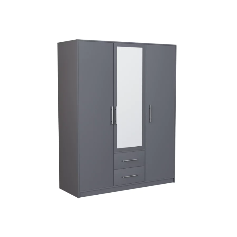 Szafa SMART 2 z lustrem Antracyt