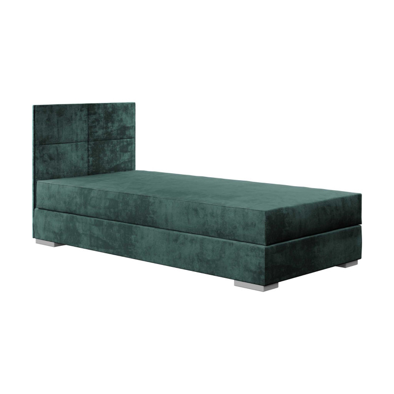 Tomar I łóżko kontynentalne tk. Amber 502 (zielony) z materacem