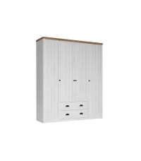 Szafa Prowansja S4D - Sosna Andersen/Lefkas ciemny