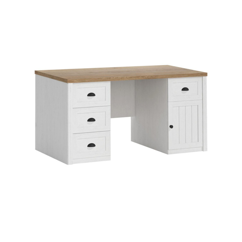 Biurko Prowansja B1 - Sosna Andersen/Lefkas ciemny