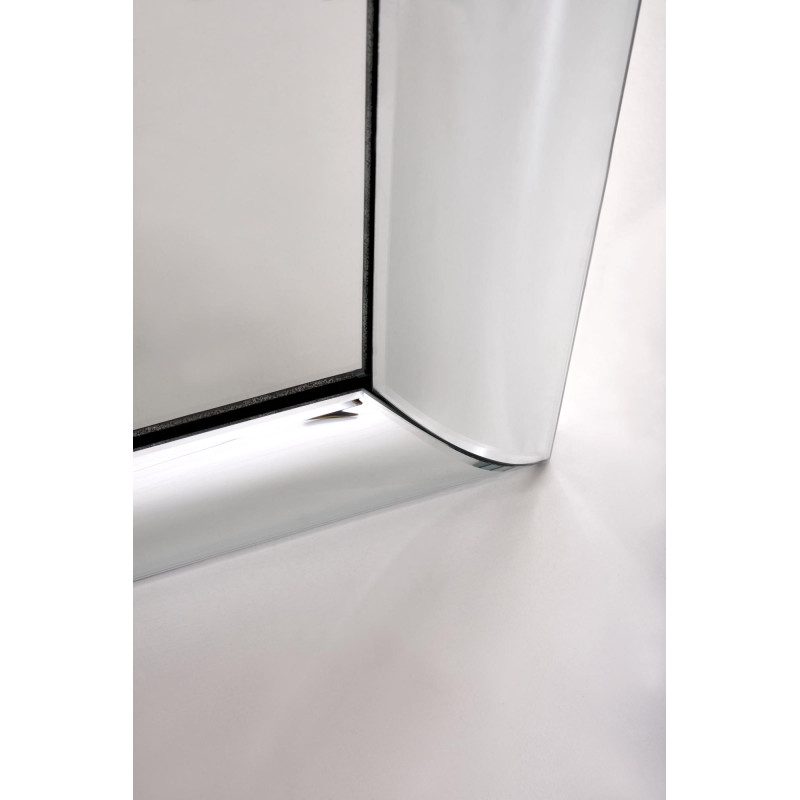 ABISSO lustro ścienne, srebrny (1p1szt)