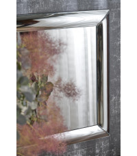 ABISSO lustro ścienne, srebrny (1p1szt)