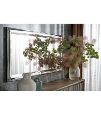 ABISSO lustro ścienne, srebrny (1p1szt)