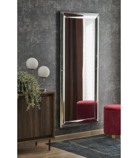 ABISSO lustro ścienne, srebrny (1p1szt)