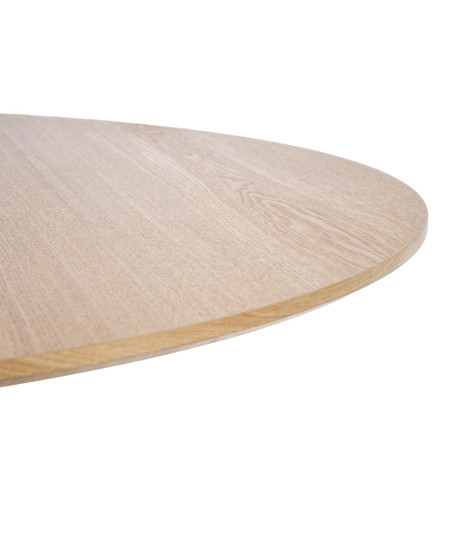 ACORD stół rozkładany, naturalny / czarny (2p1szt)