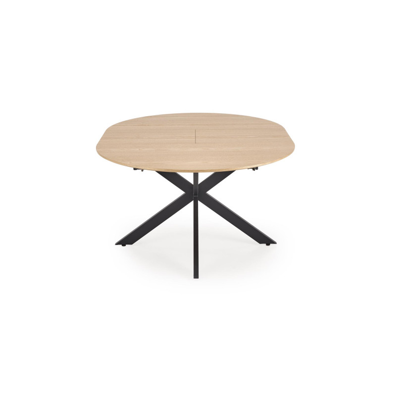 ACORD stół rozkładany, naturalny / czarny (2p1szt)