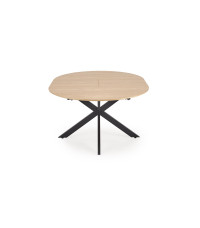 ACORD stół rozkładany, naturalny / czarny (2p1szt)