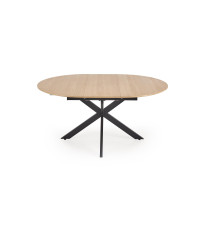 ACORD stół rozkładany, naturalny / czarny (2p1szt)