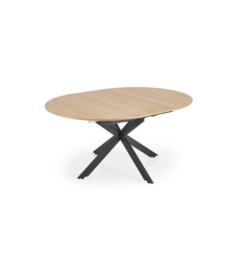 ACORD stół rozkładany, naturalny / czarny (2p1szt)