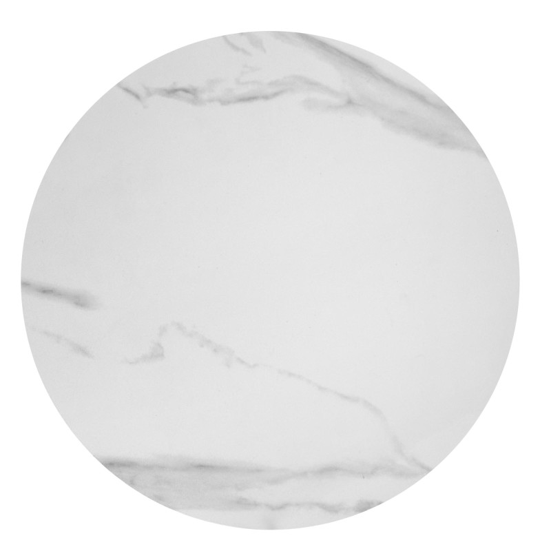 ACUNA S ława blat biały marmur (1p1szt)