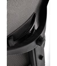 ADMIRAL fotel gabinetowy popielato / czarny