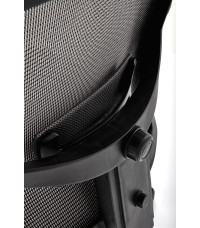 ADMIRAL fotel gabinetowy popielato / czarny