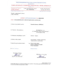 ADMIRAL fotel gabinetowy popielato / czarny