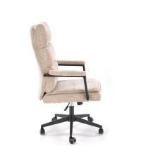 ADRIANO fotel obrotowy beżowy