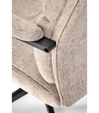 ADRIANO fotel obrotowy beżowy