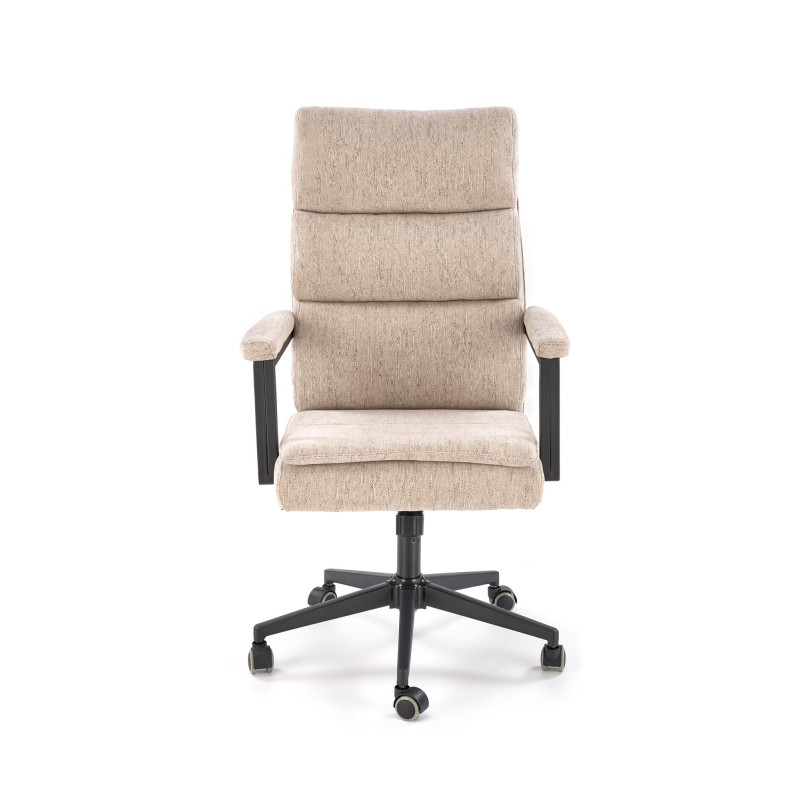 ADRIANO fotel obrotowy beżowy