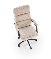ADRIANO fotel obrotowy beżowy