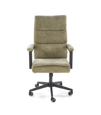 ADRIANO fotel obrotowy oliwkowy