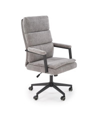 ADRIANO fotel obrotowy popielaty