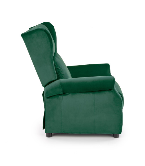 AGUSTIN 2 fotel wypoczynkowy ciemny zielony (2p1szt)