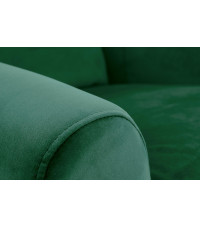 AGUSTIN 2 fotel wypoczynkowy ciemny zielony (2p1szt)