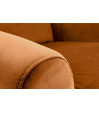 AGUSTIN 2 fotel wypoczynkowy cynamonowy (2p1szt)