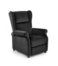 AGUSTIN 2 fotel wypoczynkowy czarny (2p1szt)