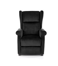 AGUSTIN 2 fotel wypoczynkowy czarny (2p1szt)