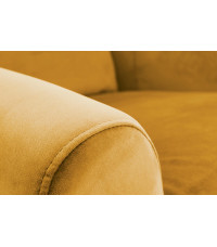 AGUSTIN 2 fotel wypoczynkowy musztardowy (2p1szt)