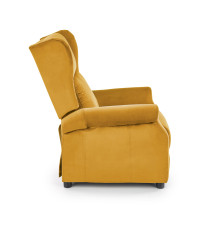 AGUSTIN 2 fotel wypoczynkowy musztardowy (2p1szt)