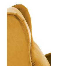 AGUSTIN 2 fotel wypoczynkowy musztardowy (2p1szt)