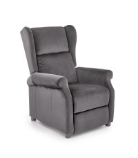 AGUSTIN 2 fotel wypoczynkowy popielaty (2p1szt)