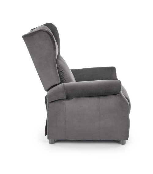 AGUSTIN 2 fotel wypoczynkowy popielaty (2p1szt)