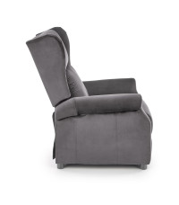 AGUSTIN 2 fotel wypoczynkowy popielaty (2p1szt)