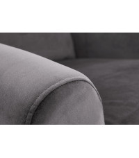 AGUSTIN 2 fotel wypoczynkowy popielaty (2p1szt)